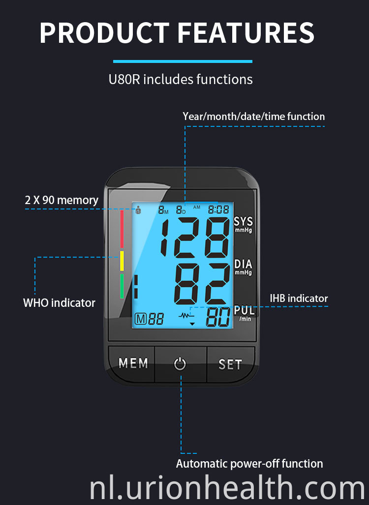 standing blood pressure monitor